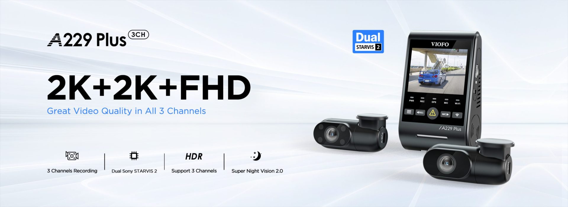 Dashcam Viofo A229 Plus