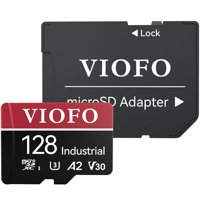VIOFO 128GB Industrial Grade microSD Card, U3 A2 V30 High Speed Memory Card with Adapter, Support Ultra HD 4K Video Recording - Imagen 10